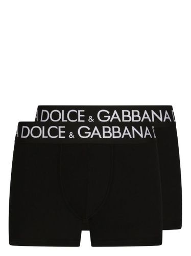 Lot de deux boxers à logo imprimé - Dolce & Gabbana - Modalova