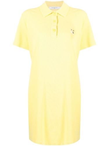 Robe-polo à logo brodé - Maison Kitsuné - Modalova