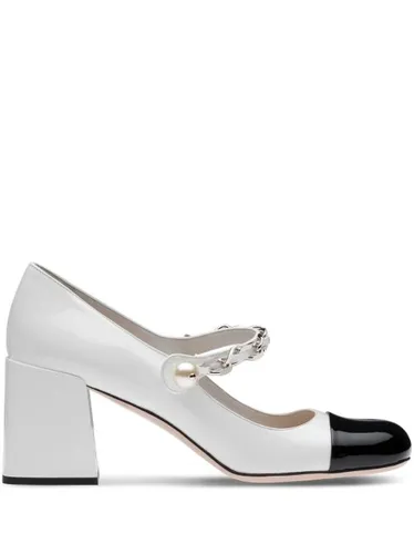 Escarpins 80 mm à bride en chaîne - Miu Miu - Modalova