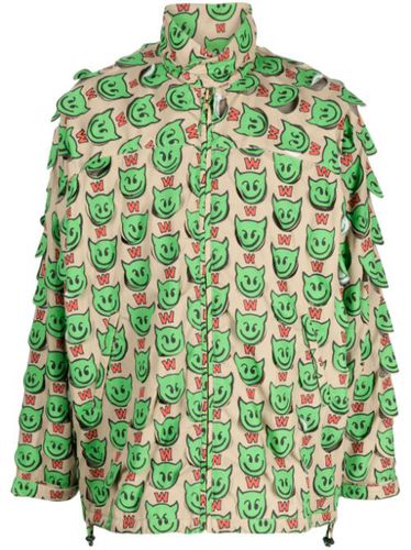 Veste imprimée à fermeture zippée - Walter Van Beirendonck - Modalova