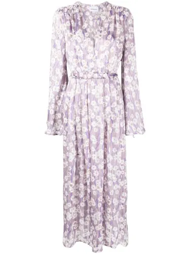 Robe mi-longue à fleurs - Sabina Musayev - Modalova