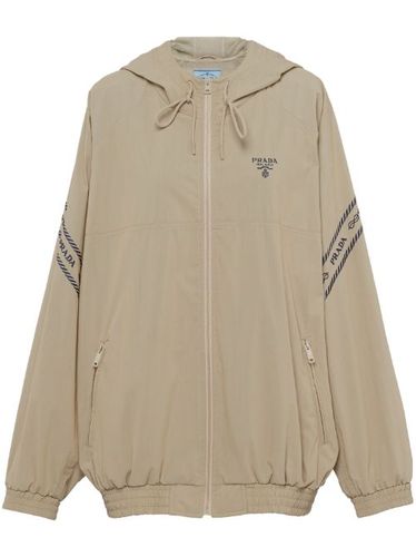 Veste à logo brodé - Prada - Modalova