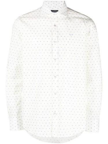 Chemise en coton à pois - Paul & Shark - Modalova