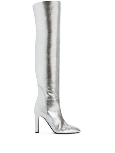 Bottes Hattie 105 mm à design métallisé - Giuseppe Zanotti - Modalova