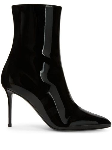 Bottines Brytta 90 mm à effet brillant - Giuseppe Zanotti - Modalova