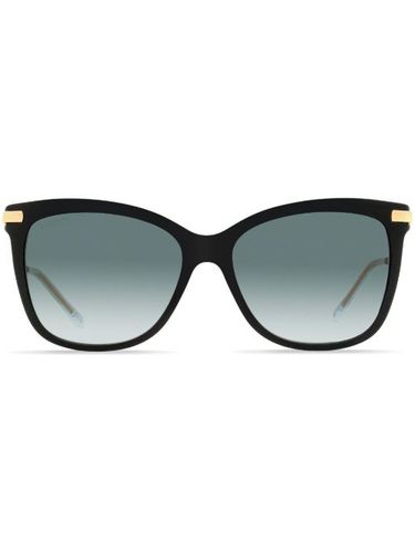 Lunettes de soleil Steff à monture rectangulaire - Jimmy Choo Eyewear - Modalova