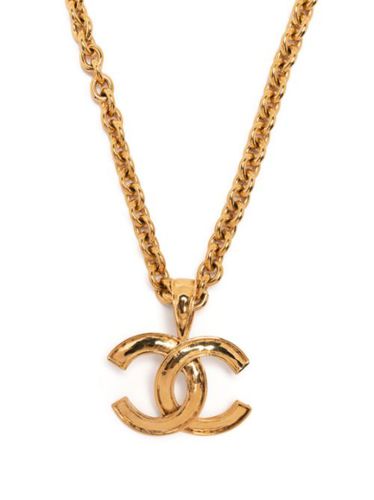 Collier à pendentif logo CC (1994) - CHANEL Pre-Owned - Modalova