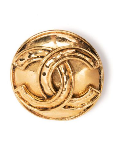 Broche médaillon CC (1994) - CHANEL Pre-Owned - Modalova