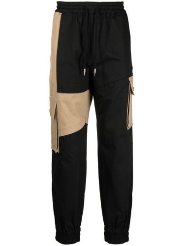 Pantalon colour block à lien de resserrage - Feng Chen Wang - Modalova