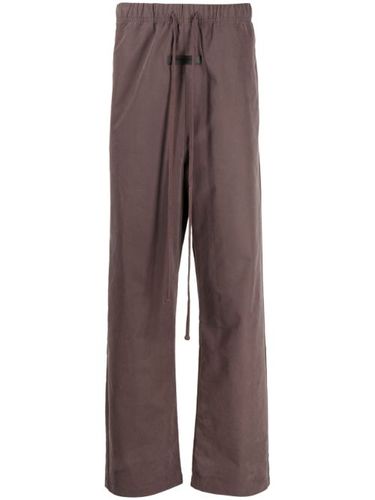 Pantalon droit à patch logo - FEAR OF GOD ESSENTIALS - Modalova