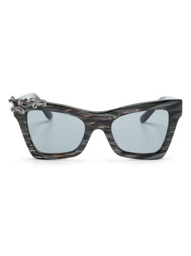 Lunettes de soleil à monture rectangulaire - Dolce & Gabbana Eyewear - Modalova