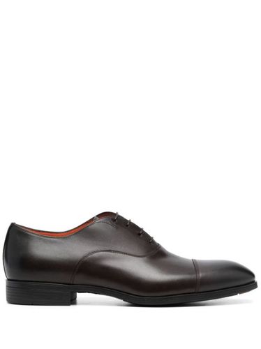 Chaussures en cuir à bout en amande - Santoni - Modalova