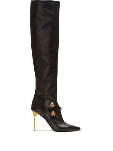 Balmain bottes Alma en cuir - Noir - Balmain - Modalova