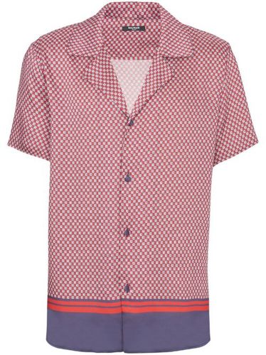 Chemise à imprimé monogrammé - Balmain - Modalova