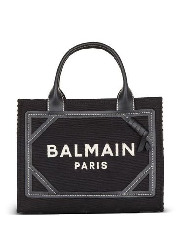 Sac cabas à motif monogrammé - Balmain - Modalova