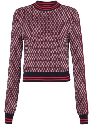 Balmain pull à carreaux - Rouge - Balmain - Modalova