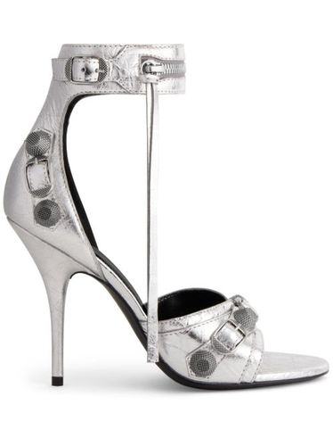 Sandales Cagole 110 mm à fini métallisé - Balenciaga - Modalova