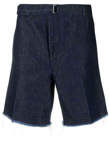 Short en jean à bords francs - Lanvin - Modalova