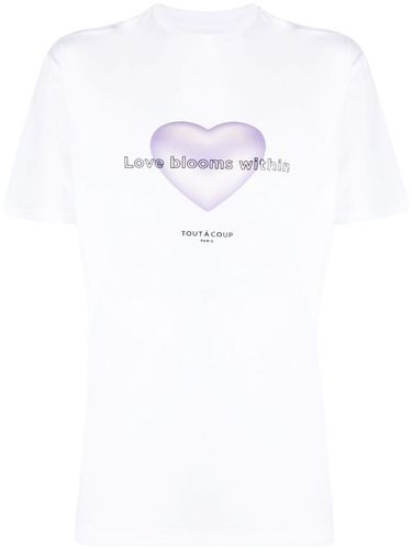 T-shirt à imprimé Love Blooms Within - tout a coup - Modalova