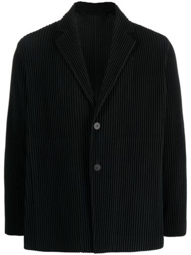 Blazer boutonné à design plissé - Homme Plissé Issey Miyake - Modalova