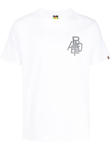 T-shirt en coton à logo imprimé - A BATHING APE® - Modalova