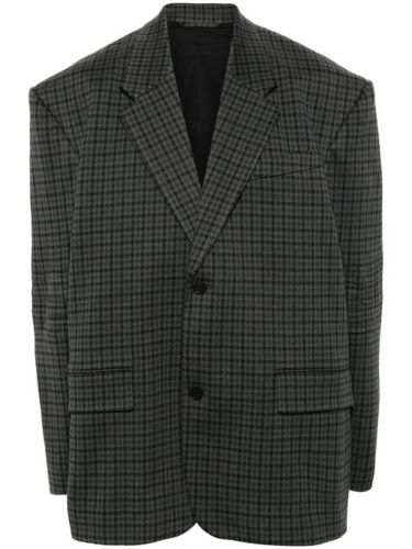 Blazer à motif pied-de-poule - Balenciaga - Modalova