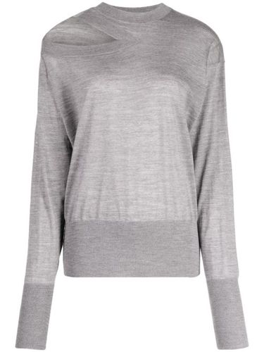 Pull en maille fine à découpes - Stella McCartney - Modalova
