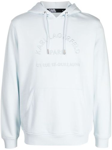 Hoodie à logo brodé - Karl Lagerfeld - Modalova