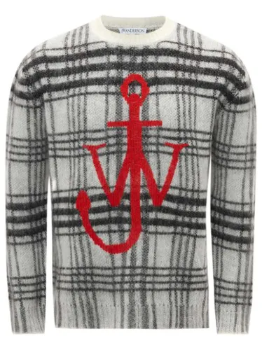 Pull à motif tartan - JW Anderson - Modalova