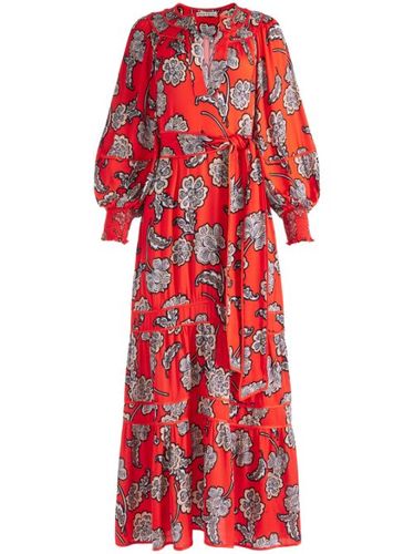 Robe mi-longue Lea à fleurs - alice + olivia - Modalova