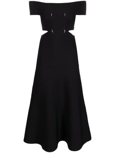 Robe mi-longue évasée à épaules dénudées - Alexander McQueen - Modalova