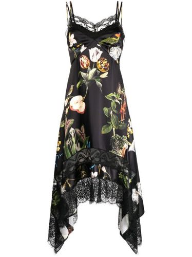 Robe asymétrique à fleurs - Monse - Modalova