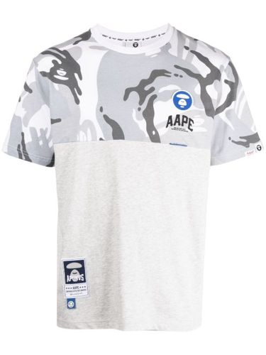 T-shirt à imprimé camouflage - AAPE BY *A BATHING APE® - Modalova