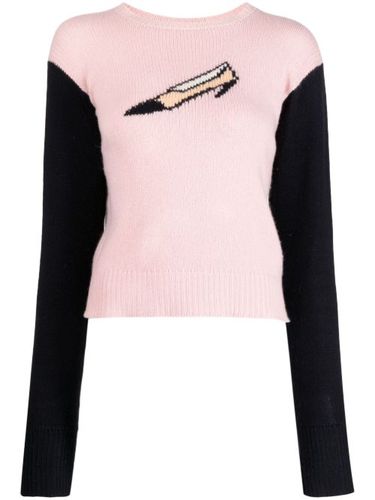Pull en cachemire à motif graphique (1995) - CHANEL Pre-Owned - Modalova