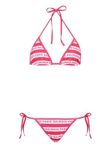 Bikini à logo imprimé - Balmain - Modalova