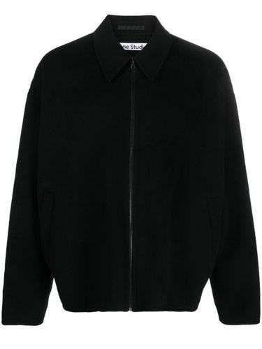 Surchemise en laine à fermeture zippée - Acne Studios - Modalova
