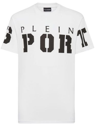 T-shirt en coton à logo SS - Plein Sport - Modalova