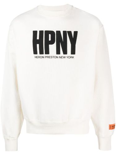 Sweat en coton à logo floqué - Heron Preston - Modalova