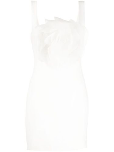 Robe courte à appliques fleurs - Cynthia Rowley - Modalova