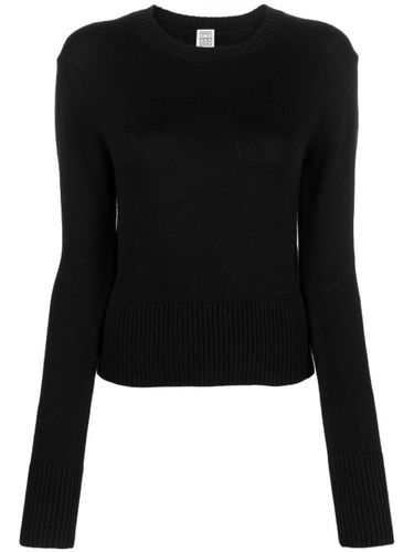 Pull nervuré à col rond - TOTEME - Modalova