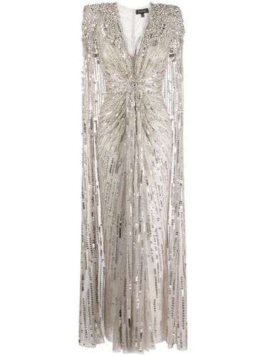 Cape longue Lotus Lady à ornements - Jenny Packham - Modalova