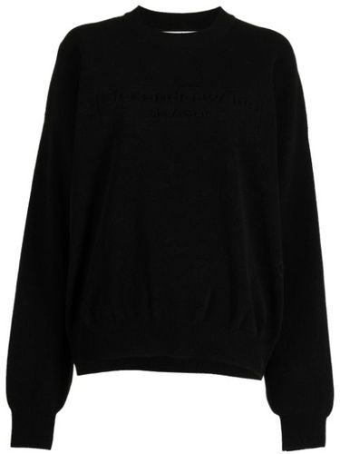 Pull à logo brodé - Alexander Wang - Modalova