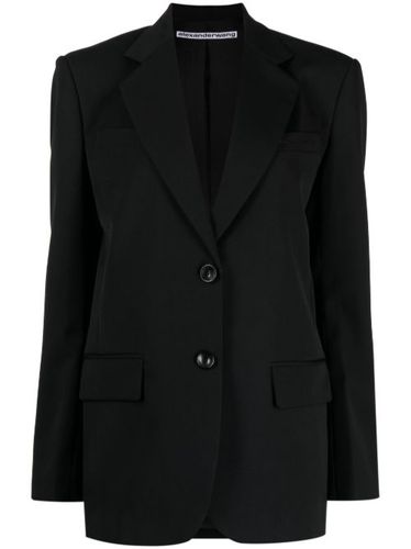 Blazer en laine à simple boutonnage - Alexander Wang - Modalova