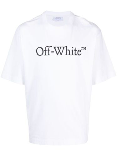 T-shirt à logo Bookish imprimé - Off-White - Modalova