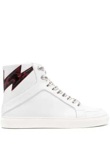 Baskets High Flash en cuir - Zadig&Voltaire - Modalova
