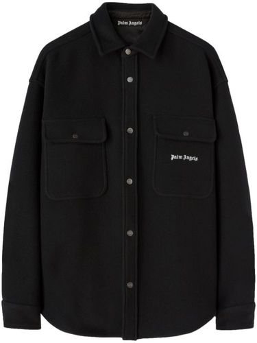 Surchemise à logo brodé - Palm Angels - Modalova