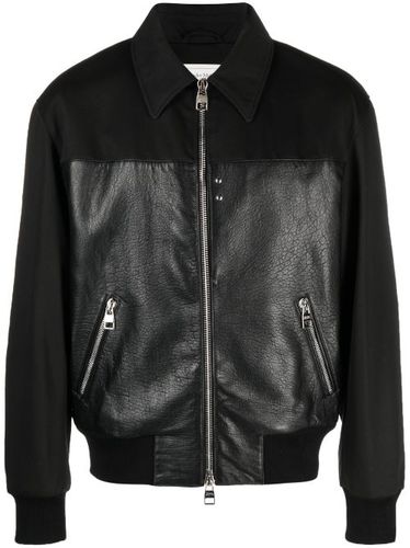 Veste bomber zippée à empiècements - Alexander McQueen - Modalova