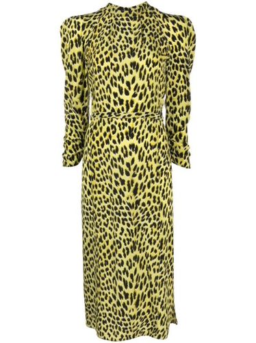 Robe mi-longue Racyl à imprimé léopard - Zadig&Voltaire - Modalova