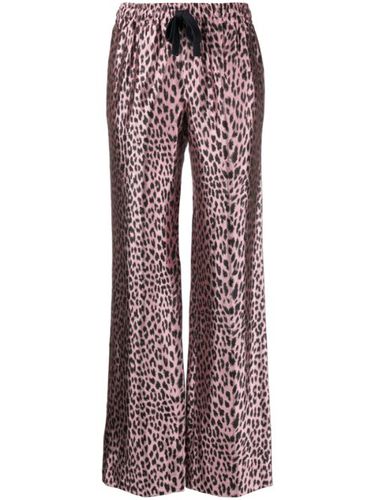 Pantalon en satin à motif léopard - Zadig&Voltaire - Modalova