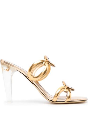 Mules Chain 1967 en cuir 110 mm - Valentino Garavani - Modalova